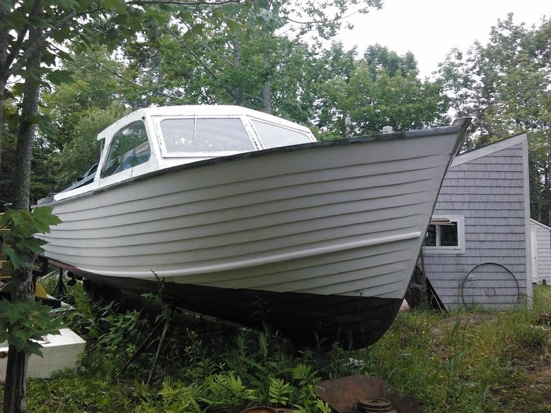 1957 Chris Craft 30 Open Sea Skiff powerboat for sale in Maine
