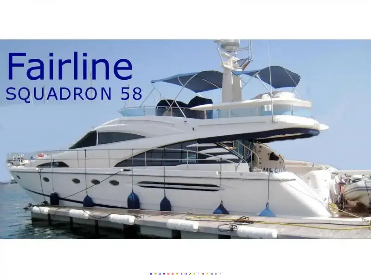 Fairline SQUADRON 58 