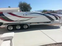 Magic 28 deckboat 