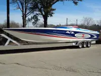 Custom Aluminum trailer 48 