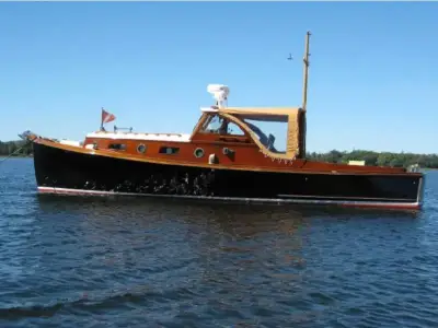 William Frost Downeast Style Lobster Yacht 