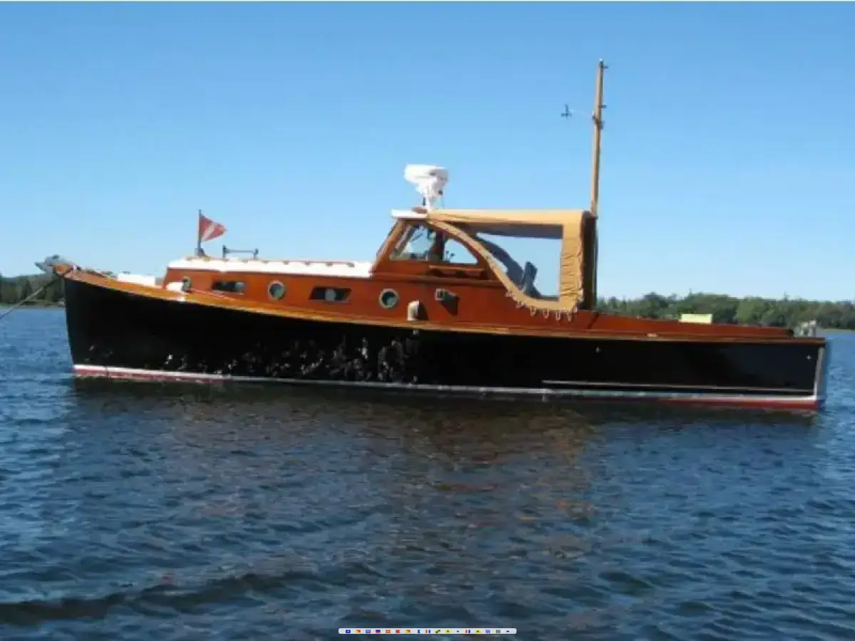 William Frost Downeast Style Lobster Yacht 