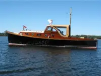 William Frost Downeast Style Lobster Yacht