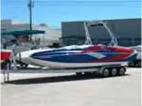 Magic 28cat deck boat 