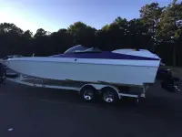 Warlock 26 ft tunnel hull 
