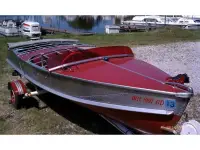 Crestliner 1955 Crestliner 12 Dual Cockpit Center Decked Speedster 