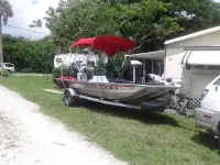 Lowe Bass Boat 