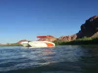 Magic 28 deck boat 
