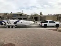 Magic 28 Magic deckboat 