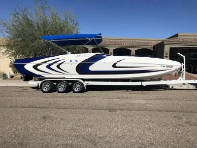 Magic 28 Magic deckboat 