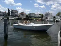 Chris Craft dory fiber glass 