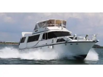 Jefferson 56 Marquessa Extended Deckhouse Enclosed Pilothouse 