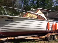 Skiff Craft Hard Top Cabin Cruiser 