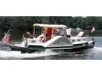Tucker Marine Sidewheel Paddle Yacht 
