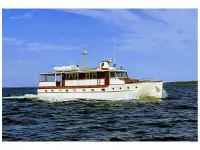 Trumpy Houseboat 