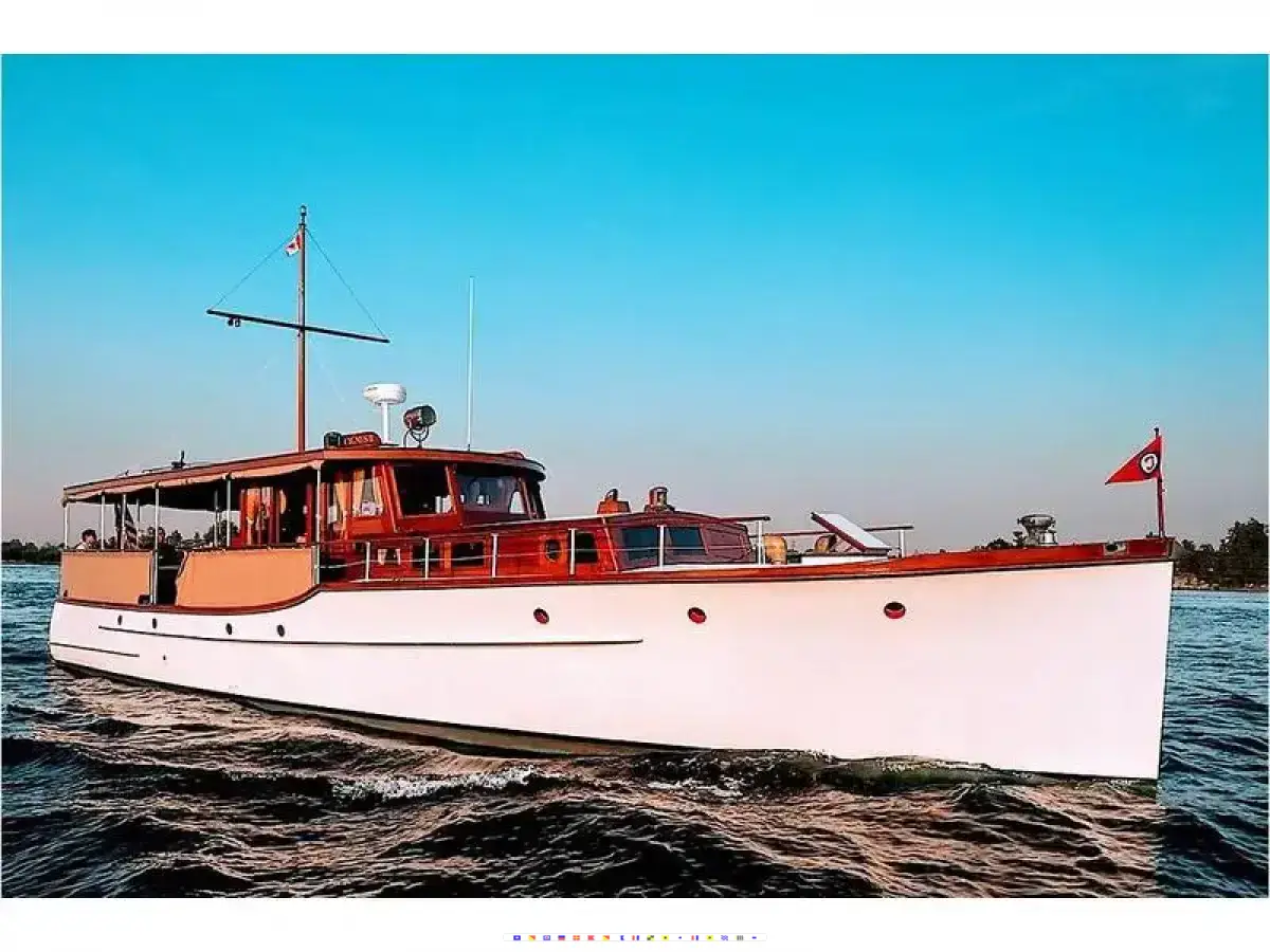 Custom Classic Flat Top Motor Yacht 56 Custom Classic Flat Top Motor Yacht 56