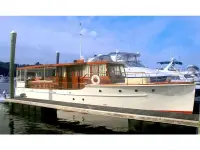 Elco Flat Top Classic Motor Yacht WITCH 