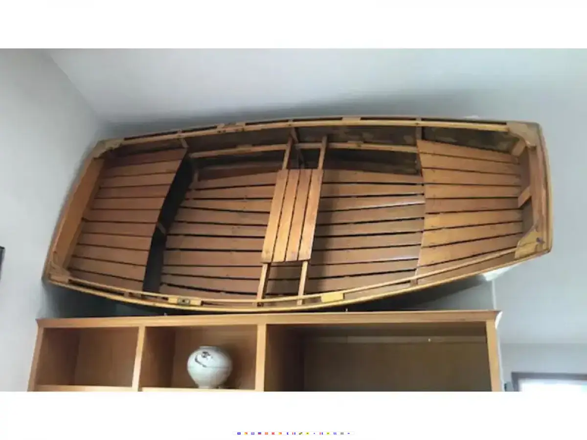 Antique Custom Wooden Dinghy 7 