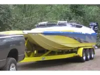 Cougar 27 MTR Tunnel w. twin 300x Mercs 