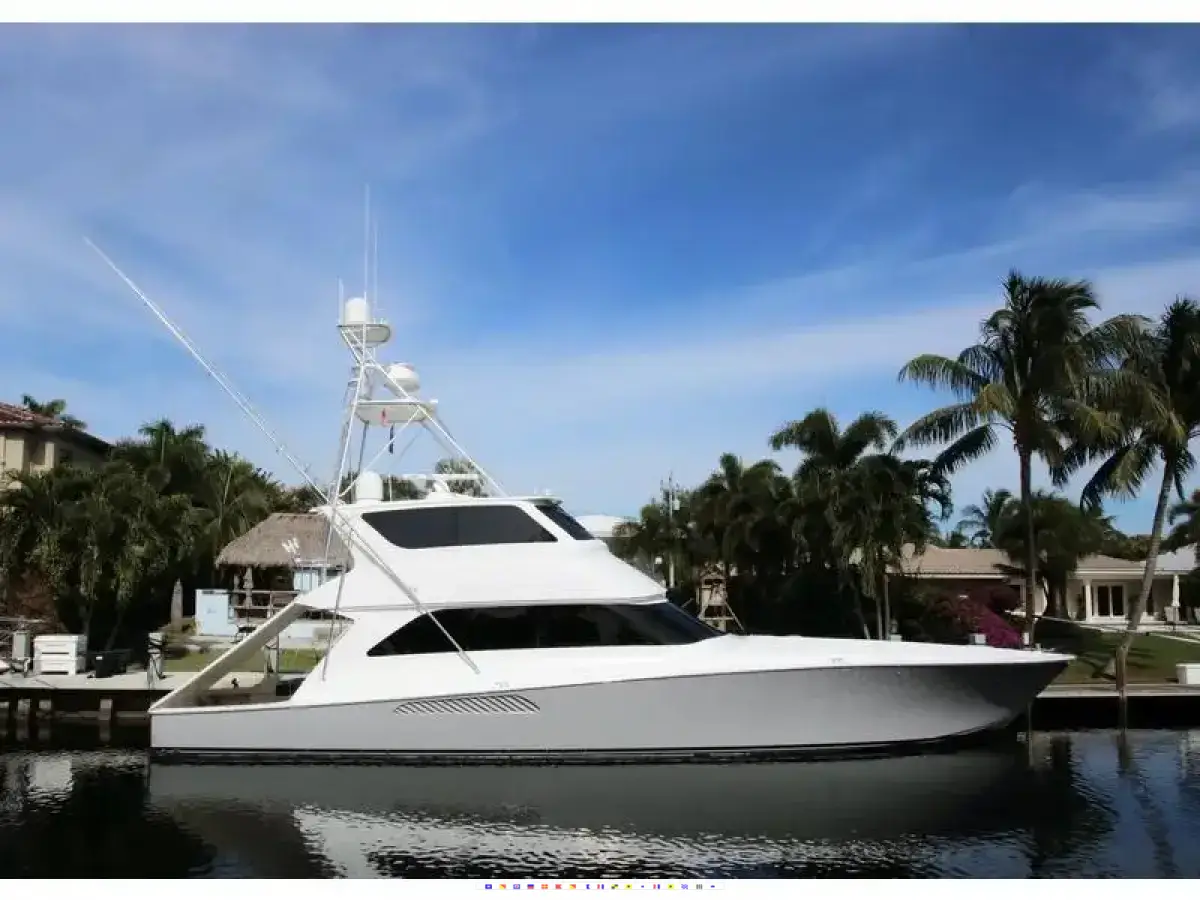 Viking 74 Convertible Enclosed Bridge 