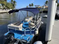 Sun Tracker Topper 1542 LW  Pontoon 