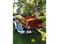 Chris Craft 22 Model 102 Triple Cockpit Runabout 