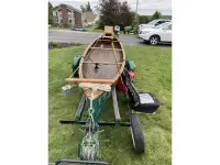 Wood Canvas Canoe 20 