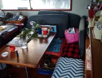 L shaped Dinette seats 6
