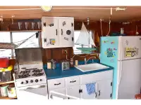 Gibson Fiberglass Houseboat