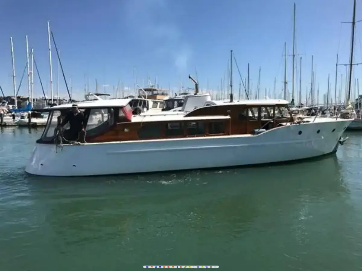 Eddon Boatyard Gig Harbor WAEd Monk Design 49 Ft Classic Motor Yacht 49  Eddon Boatyard Gig Harbor WAEd Monk Design 49 Ft Classic Motor Yacht 49