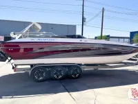 Nordic 26 deck boat