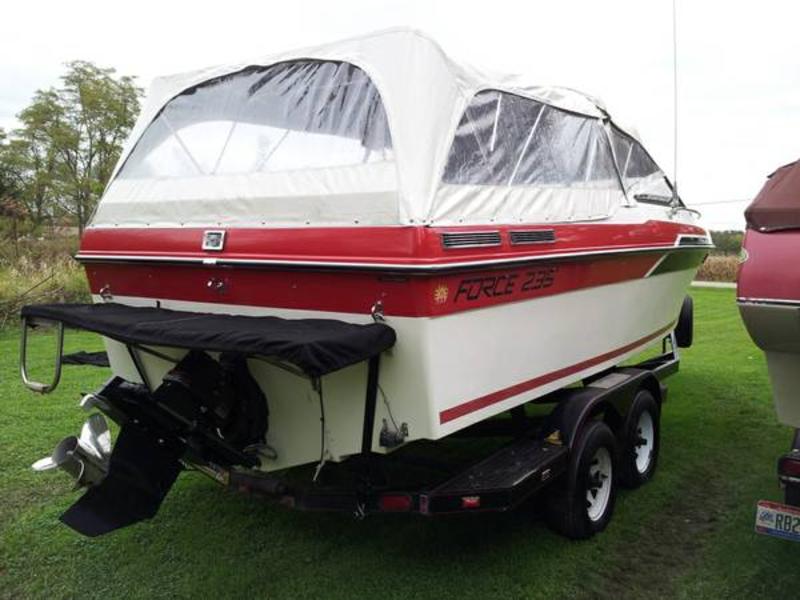 1988 Baja Force cuddy cabin powerboat for sale in Ohio